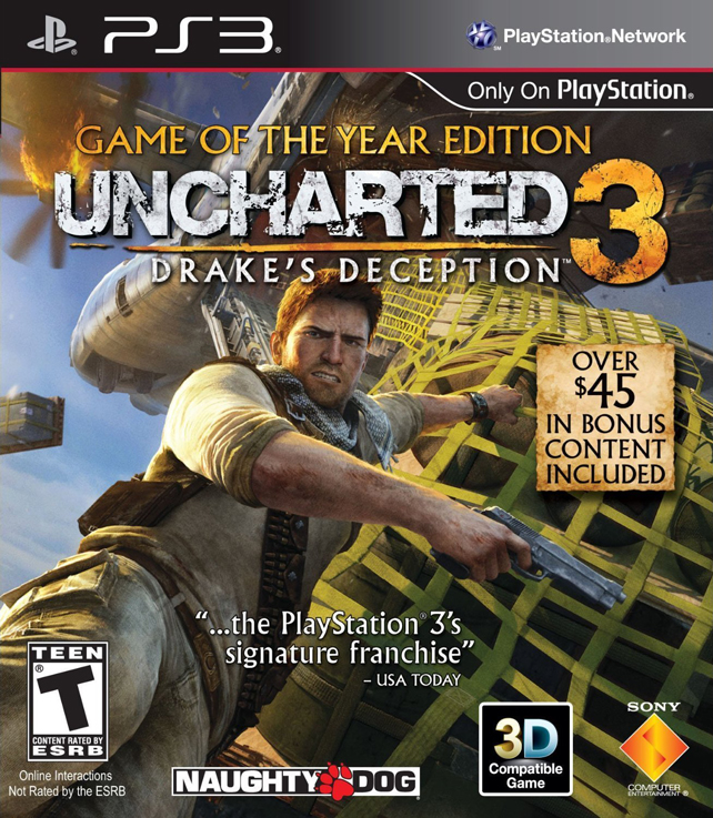 Uncharted 3: Drake’s Deception / Иллюзии Дрейка - Game Of The Year Edition [ISO] [EUR / RUS] (2012) PS3
